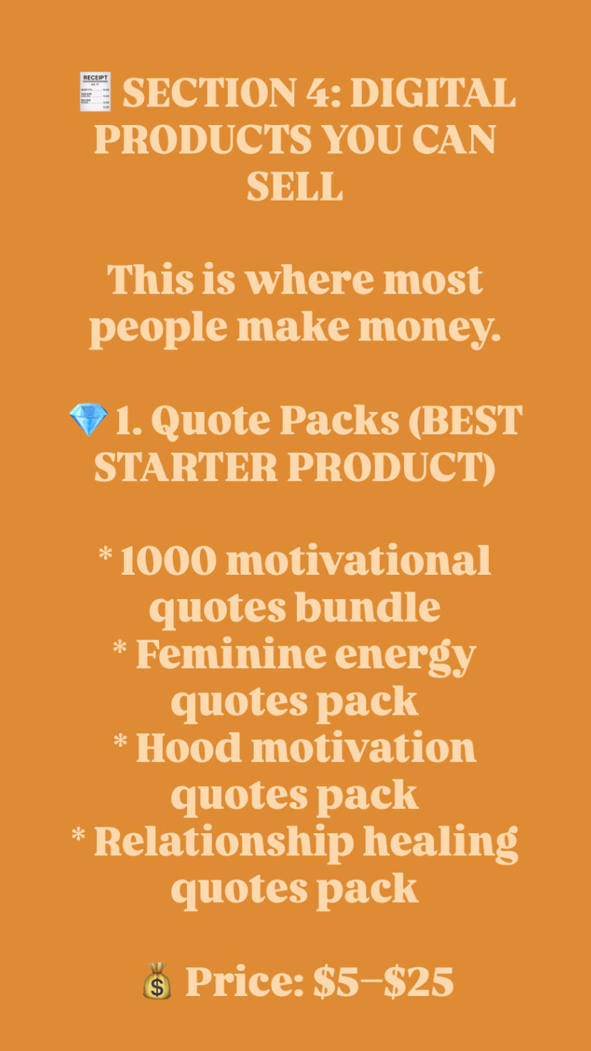 Quotes Page Monetization Journal